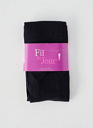 Colanți negru FIL DE JOUR femeie