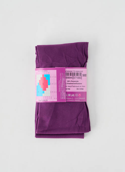 Colanți violet FIL DE JOUR femeie