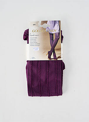 Colanți dres/colanți violet GOLDEN LADY femeie
