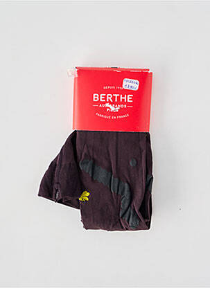 Colanți violet BERTHE AUX GRANDS PIEDS femeie