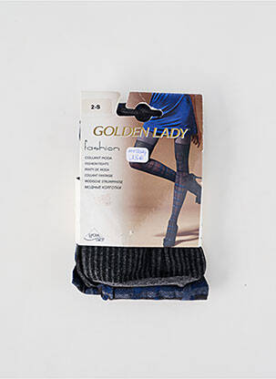 Colanți albastru GOLDEN LADY femeie