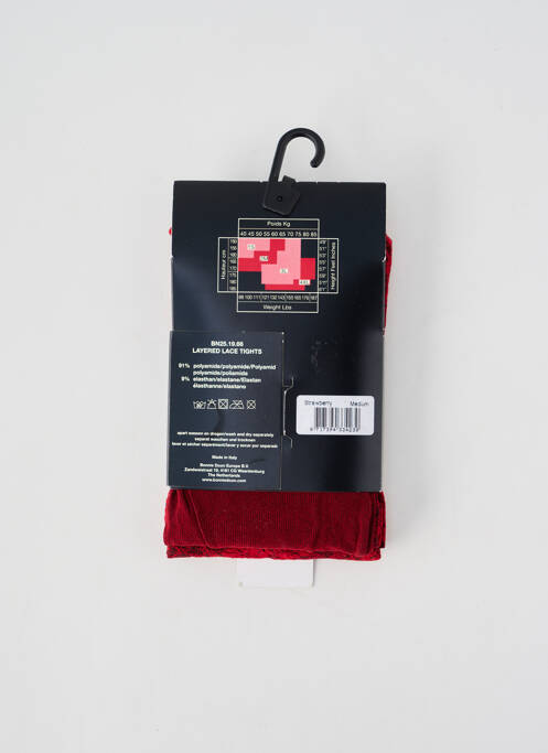 Colanți roșu BONNIE DOON femeie