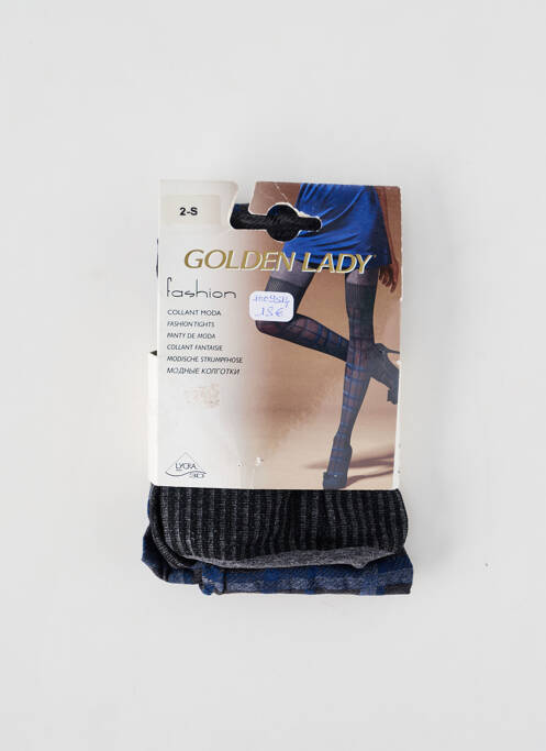 Colanți albastru GOLDEN LADY femeie