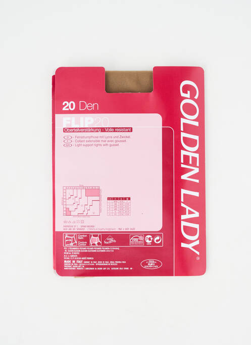 Colanți piele GOLDEN LADY femeie