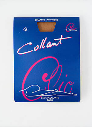 Colanți elastic în talie culoare piersică CLIO femeie