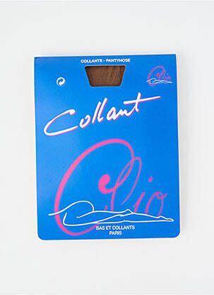 Colanți dres/colanți culoare piersică CLIO femeie