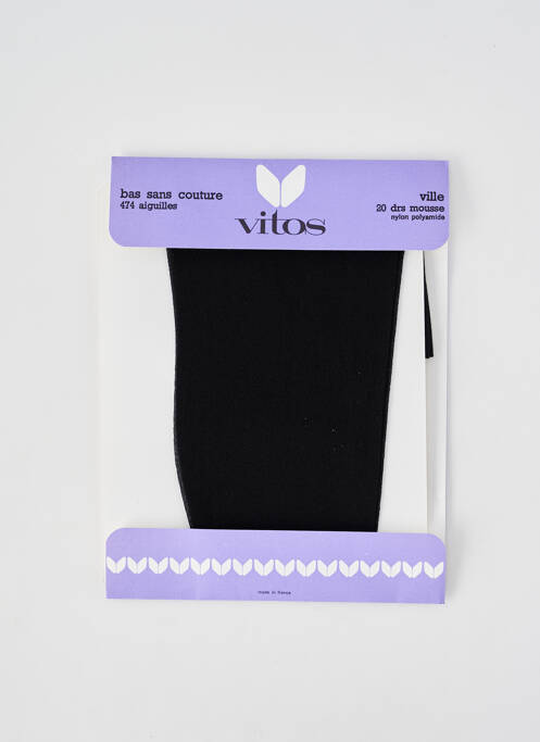 Colanți negru VITOS femeie
