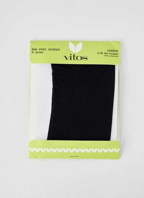 Colanți negru VITOS femeie