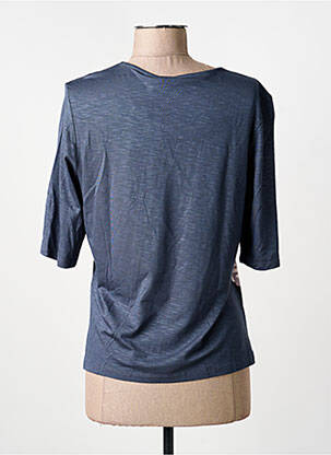 Tricou imprimeu fantezie mâneci scurte gri BARBARA LEBEK femeie