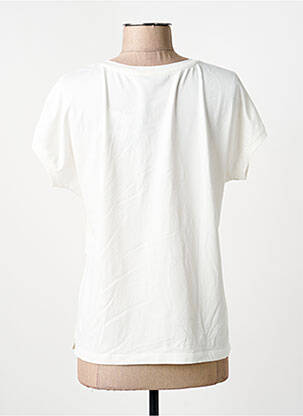 Tricou imprimeu fantezie mâneci scurte alb THOMAS RABE femeie