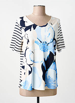 Tricou albastru FRANK WALDER femeie