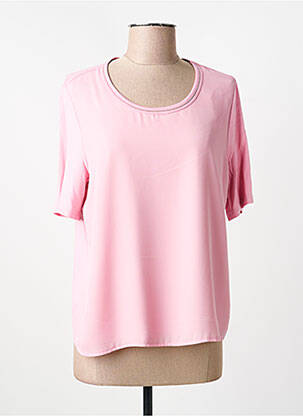 Tricou roz FRANK WALDER femeie