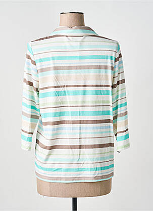 Tricou mâneci 3/4 mâneci 3/4 albastru FRANK WALDER femeie