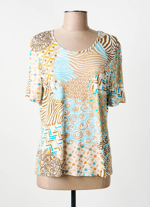 Tricou bej BARBARA LEBEK femeie