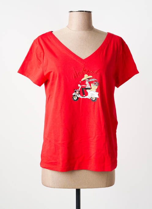 Tricou roșu ANANKE femeie