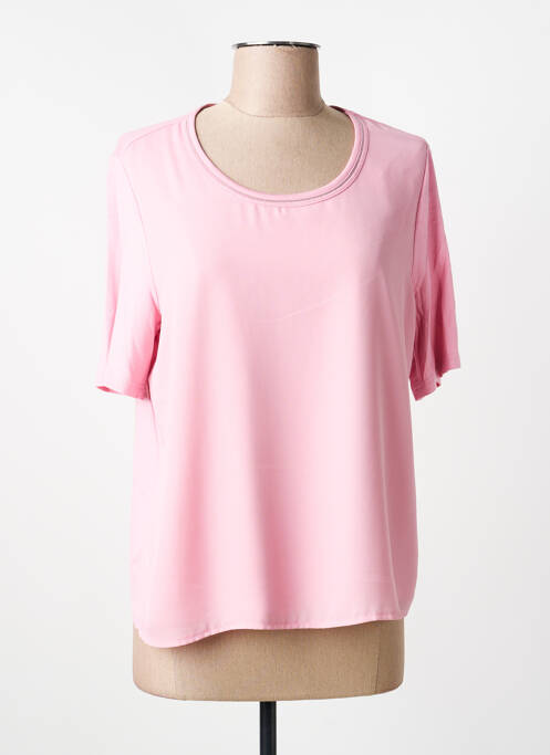 Tricou roz FRANK WALDER femeie