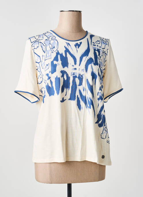 Tricou bej BARBARA LEBEK femeie