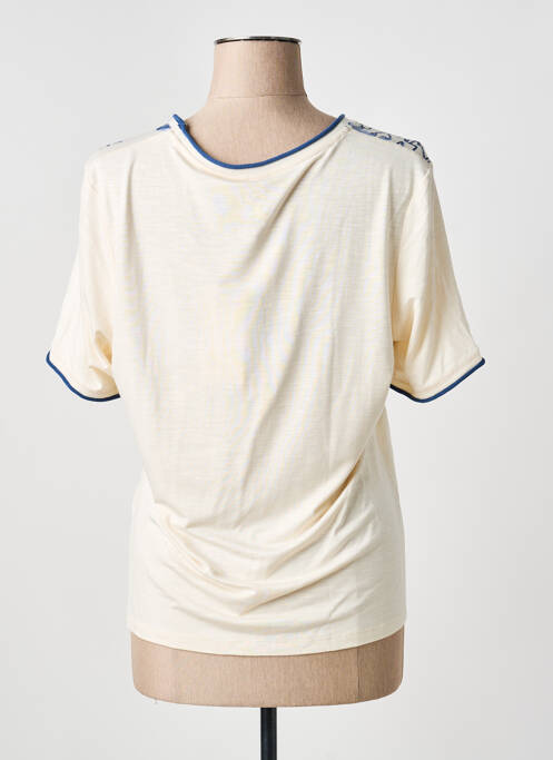 Tricou bej BARBARA LEBEK femeie