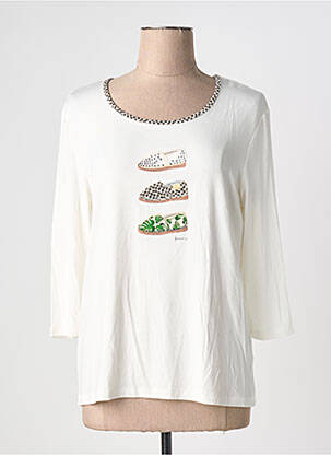 Tricou alb ANANKE femeie