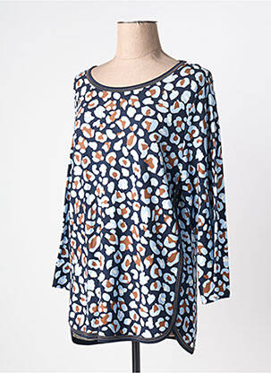 Top albastru FRANK WALDER femeie