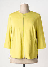 Jachete casual guler rotund verde FRANK WALDER femme