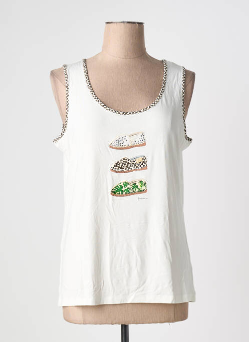 Top bej ANANKE femeie