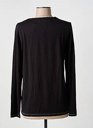 Tricou mâneci lungi mâneci lungi negru FRANK WALDER femeie