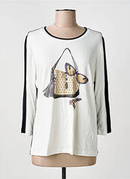 Tricou mâneci 3/4 mâneci 3/4 bej TUZZI femeie