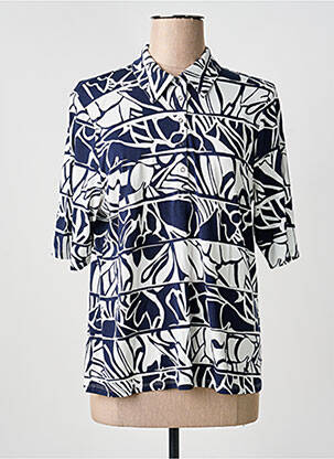 Polo albastru BARBARA LEBEK femeie