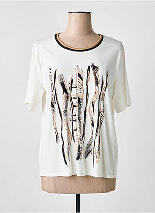 Tricou bej FRANK WALDER femeie