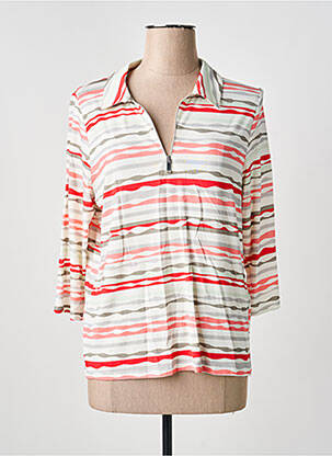 Polo roșu FRANK WALDER femeie