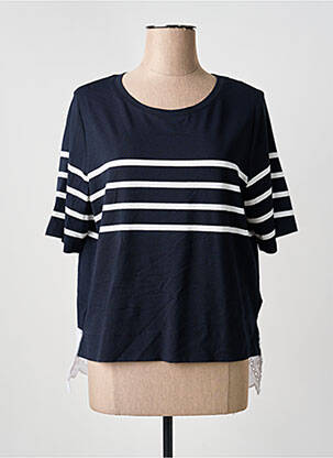 Tunică mâneci scurte albastru TUZZI femeie