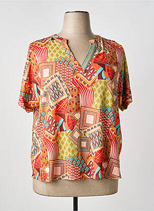 Tricou portocaliu TINTA STYLE femeie