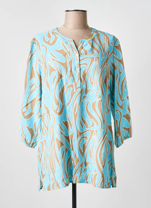 Tunică mâneci lungi albastru BARBARA LEBEK femeie