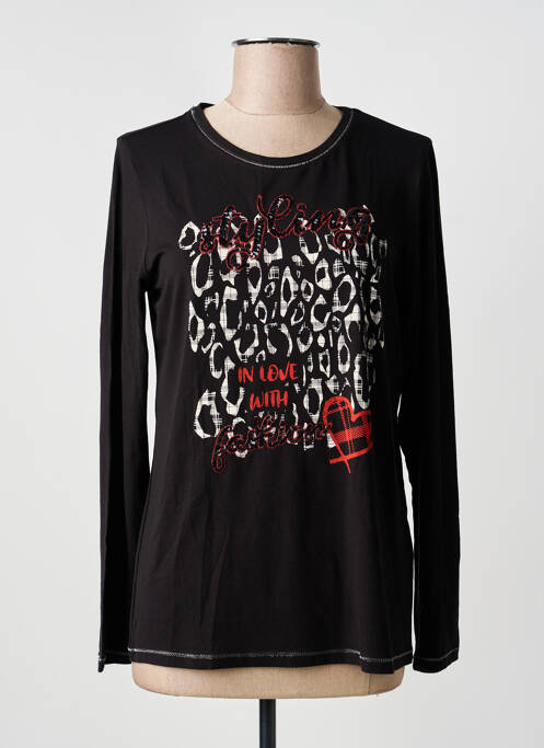 Tricou negru FRANK WALDER femeie