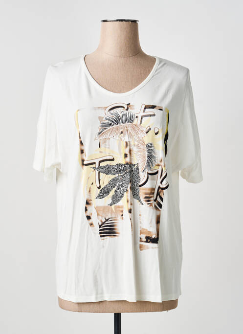 Tricou bej FRANK WALDER femeie