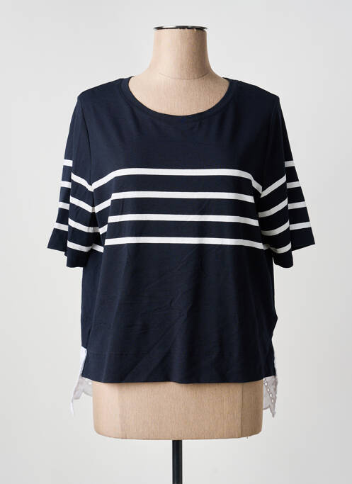 Tunică mâneci scurte albastru TUZZI femeie