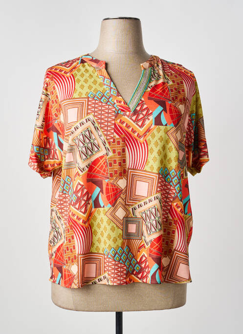 Tricou portocaliu TINTA STYLE femeie