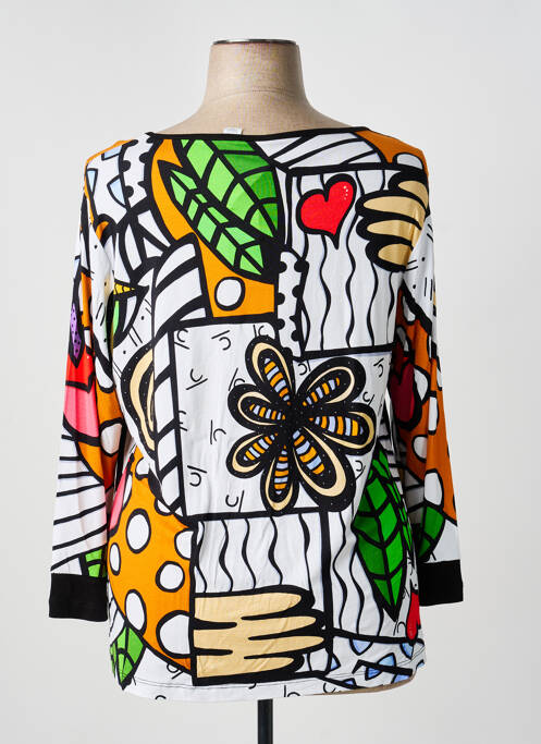 Tricou alb DOLCEZZA femeie