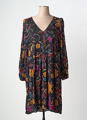 Rochie midi negru DES PETITS HAUTS femeie