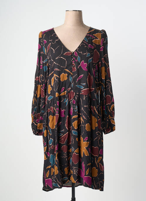 Rochie midi negru DES PETITS HAUTS femeie