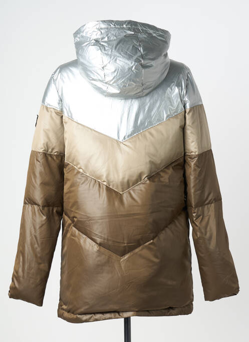 Geacă matlasată argintiu IKKS femeie