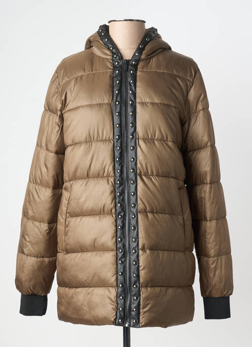 Geacă matlasată verde IKKS femeie