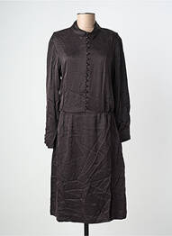Rochie midi mâneci lungi mâneci lungi negru KARMA KOMA femeie