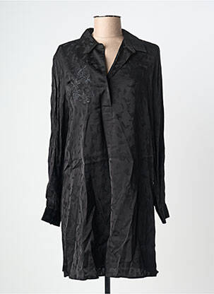 Rochie midi mâneci lungi mâneci lungi negru IKKS femeie