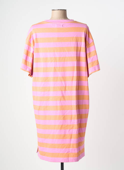 Rochie midi roz DES PETITS HAUTS femeie