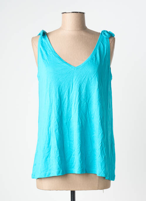 Top albastru ABSOLUT CASHMERE femeie