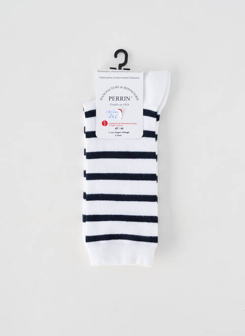 Șosete alb PERRIN bărbat