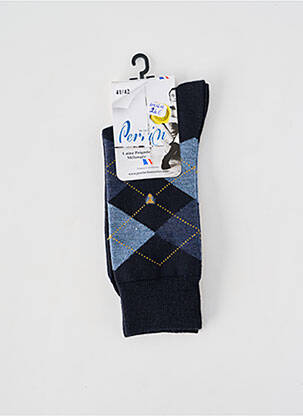 Șosete albastru PERRIN bărbat