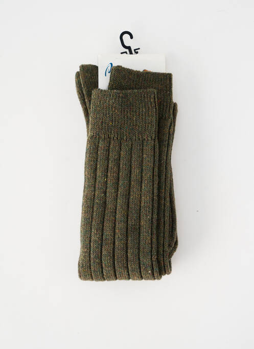 Șosete elasticitate verde PERRIN homme